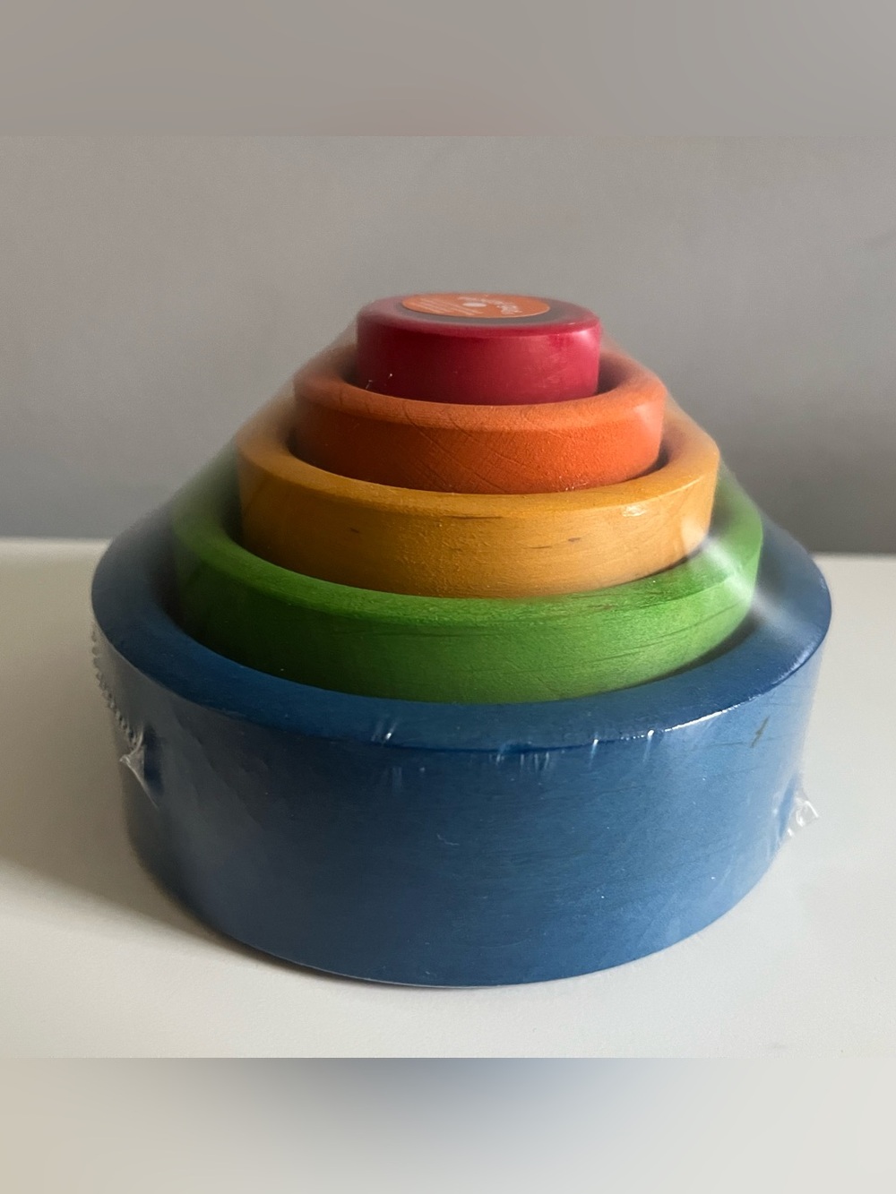 Grimm’s Rainbow Nesting Bowls NEW!
